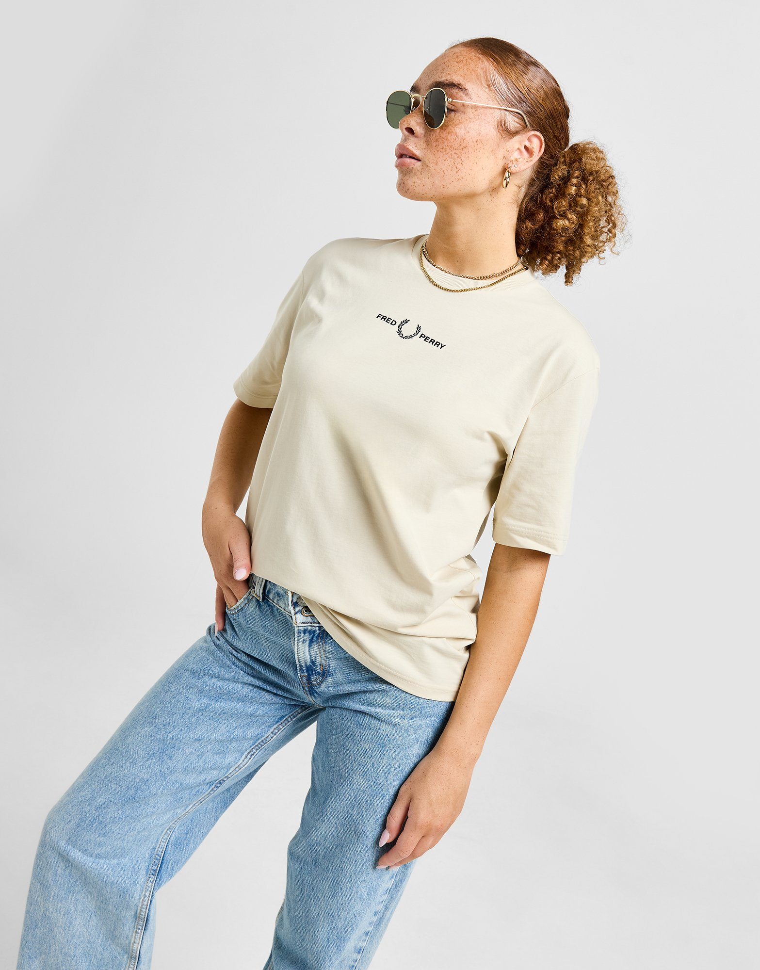 Fred Perry T-shirt Logo Femme