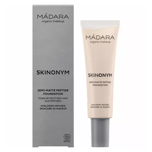 Base Semimate MÁDARA Skinonym com Peptídeos nº 10 Porcelana 30ml
