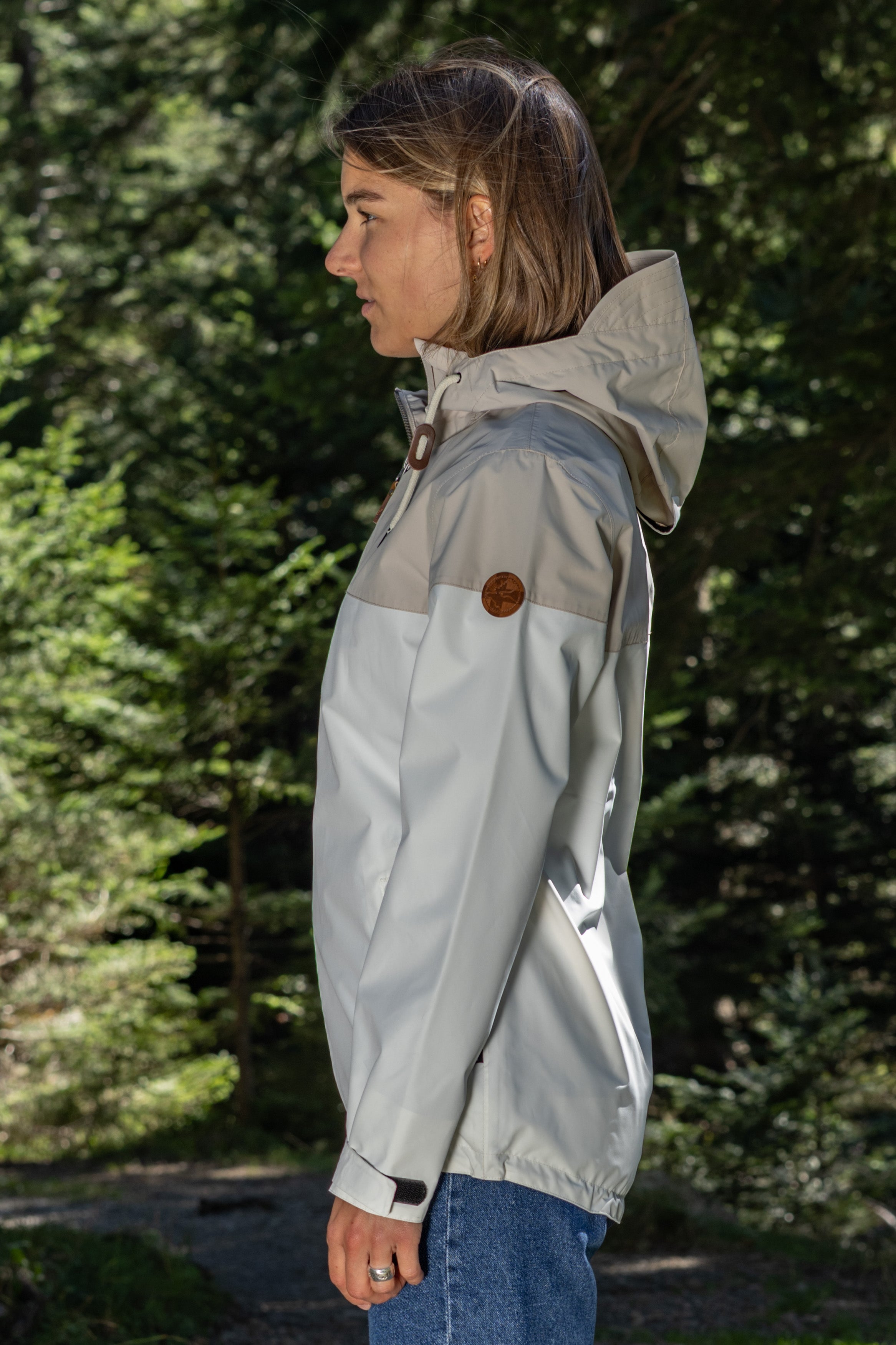 Frauen Regenjacke Nala french oak
