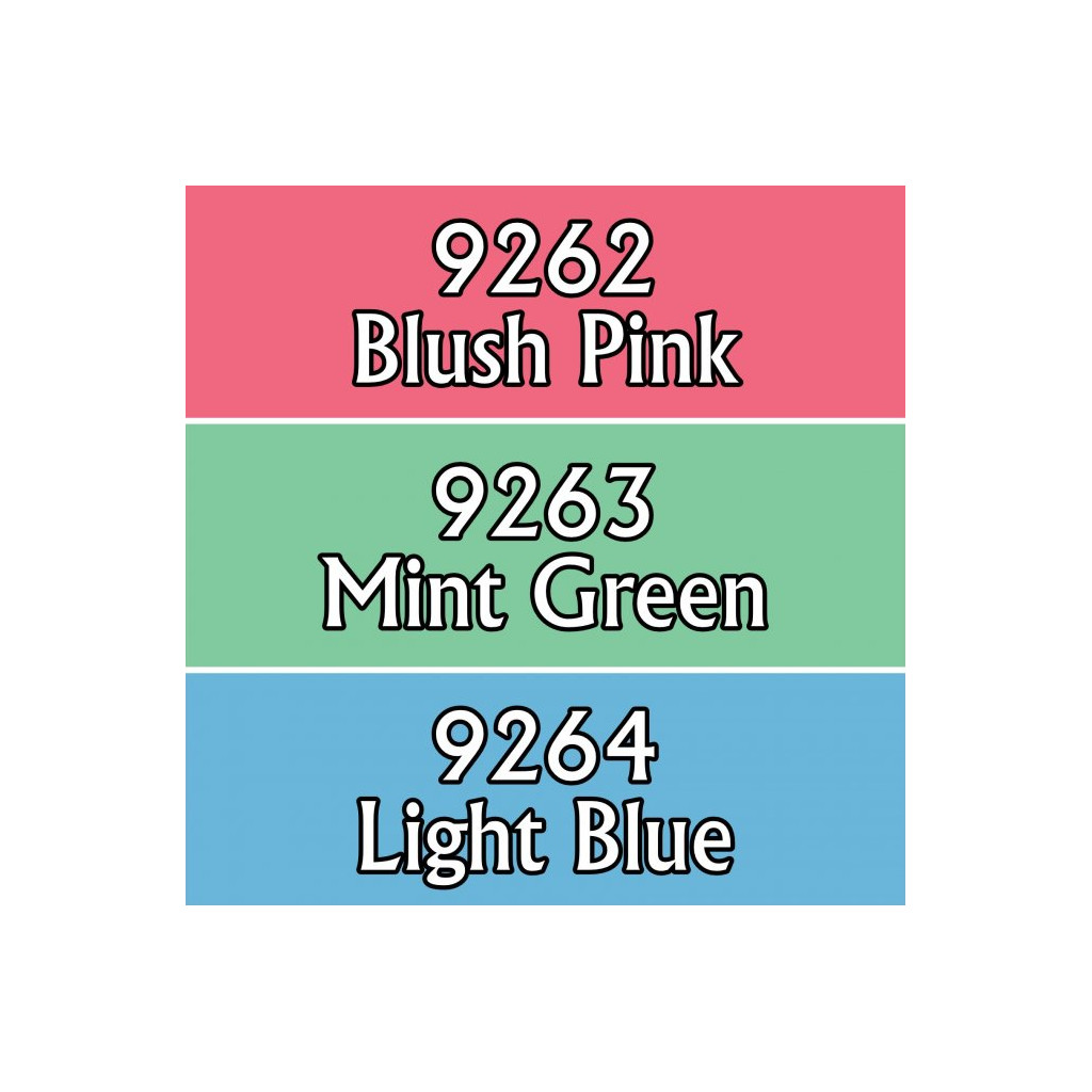 Reaper Master Series Paints Triads: Pastel Colors Triad