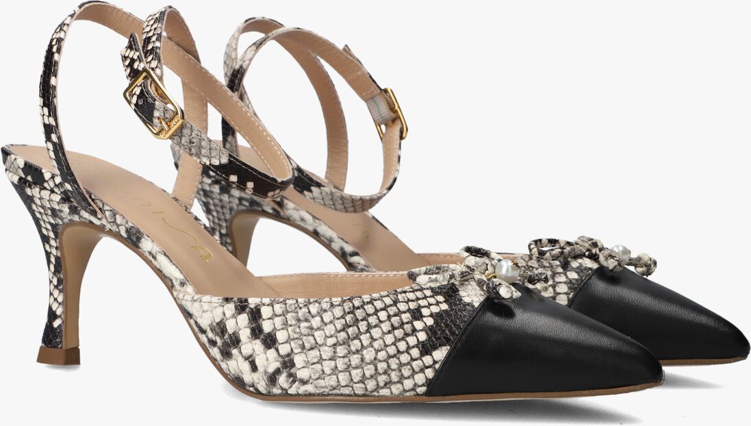 zwarte unisa sandalen met hak larua