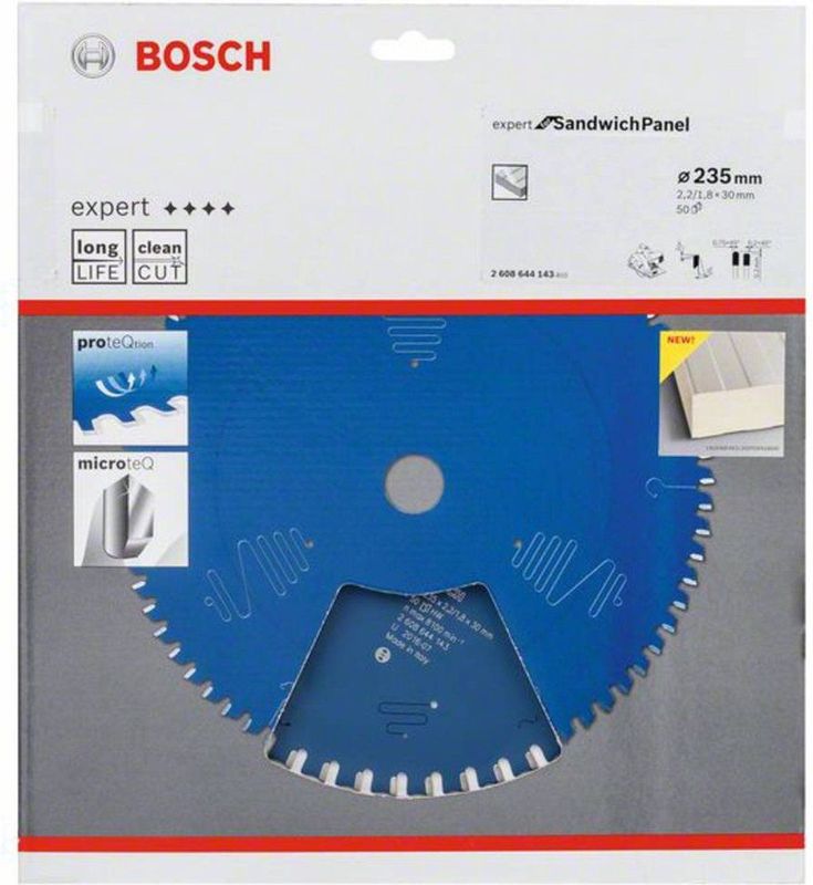 Bosch - 2608644143 - Cirkelzaagblad - 235 X 30 X 50T - Carbide