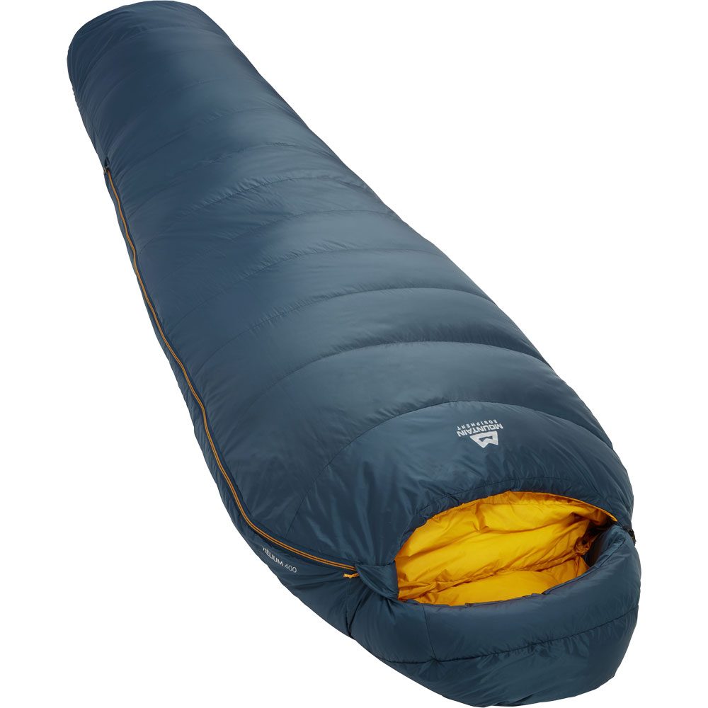 Mountain Equipment Helium 400 Daunenschlafsack Regular majolica blue