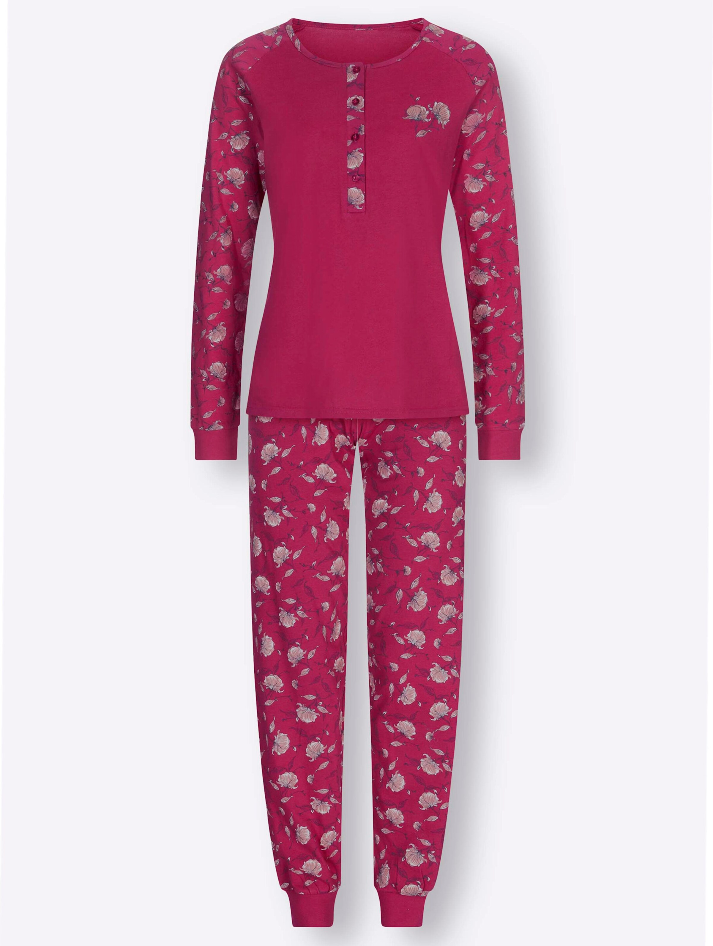 Marie Francoise Schlafanzug in fuchsia