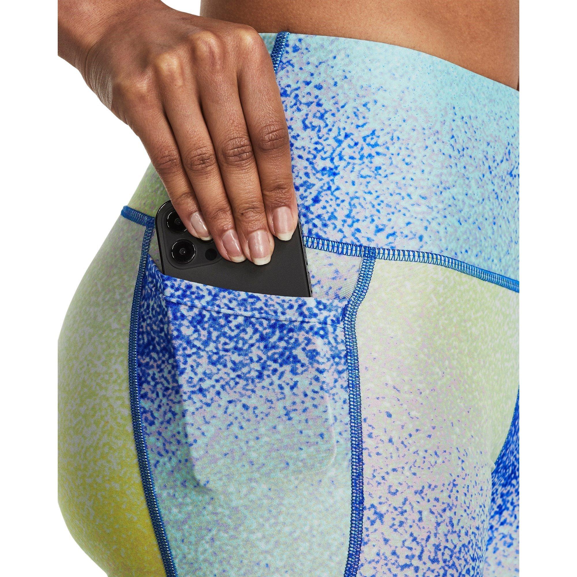 Under Armour UA HeatGear Printed Ankle Leggings Womens