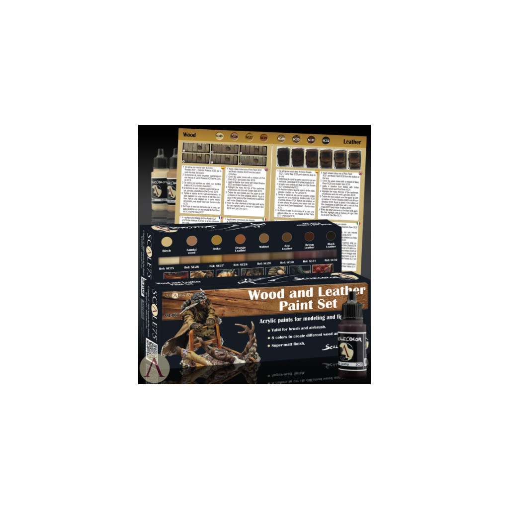 Scale75 - Wood and Leather