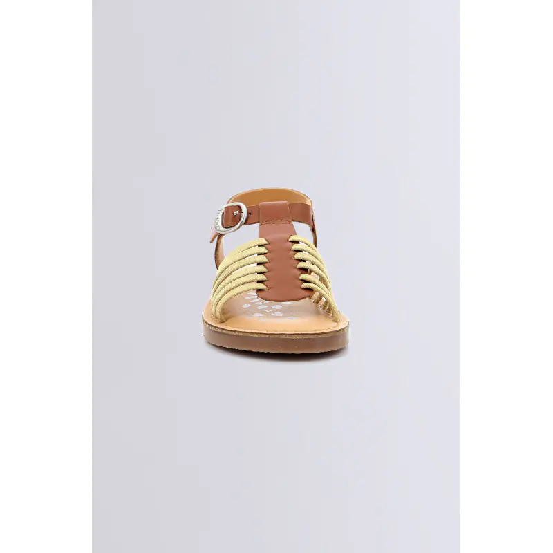 Premslim Camel or SANDALES Cuir Fille