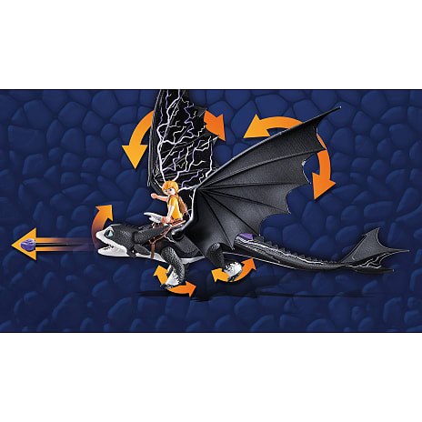 Playmobil Dragons: The Nine Realms - Thunder & Tom 71081