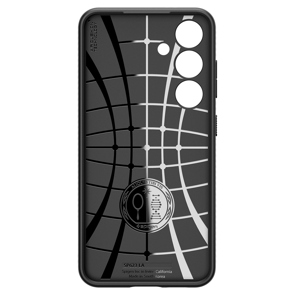 Samsung Galaxy S24 Liquid Air Case Gummi Hülle (ACS07347) - Schwarz (Matt)
