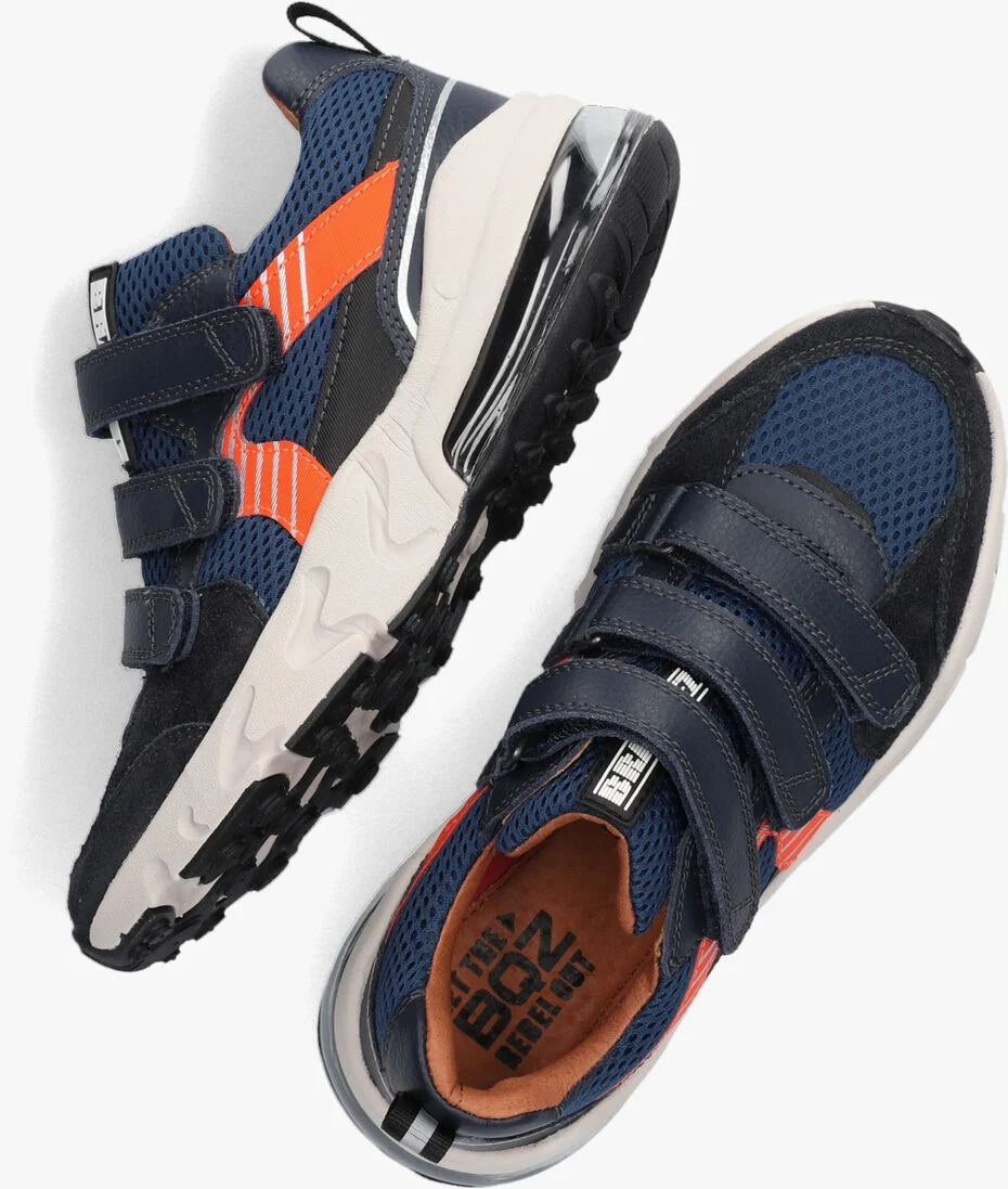 BRAQEEZ blauwe braqeez lage sneakers tino tokyo