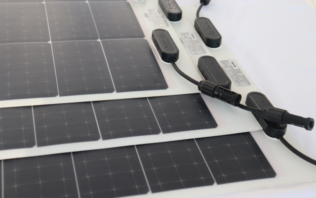 Berger flexibles Solarpanel