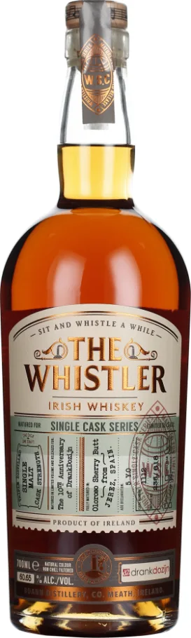 THE WHISTLER 5 YEARS OLOROSO SHERRY SINGLE CASK 70CL