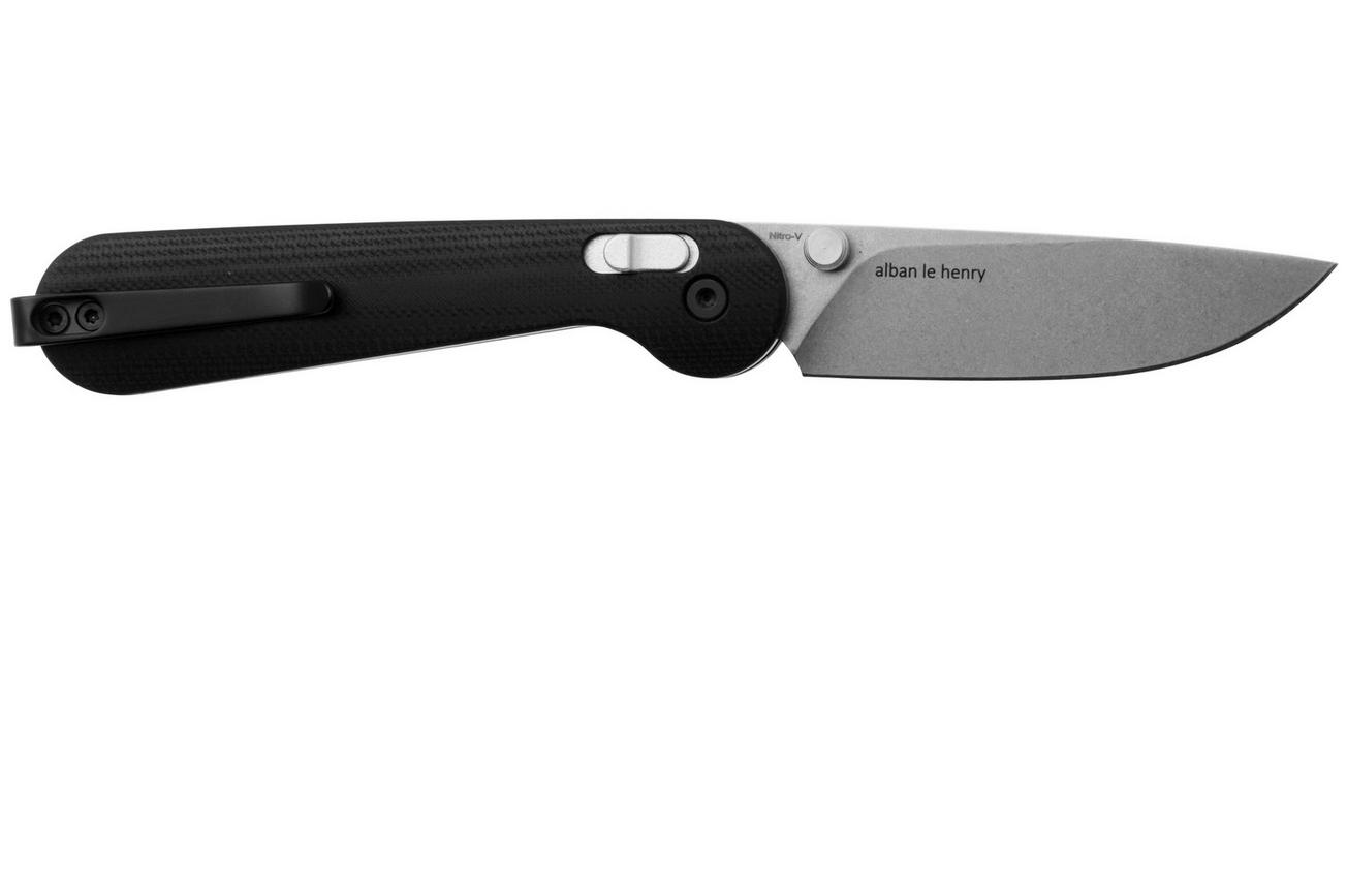 Böker Plus Hebdo 01BO899 Nitro-V, G10, zakmes, Alban Le Henry design