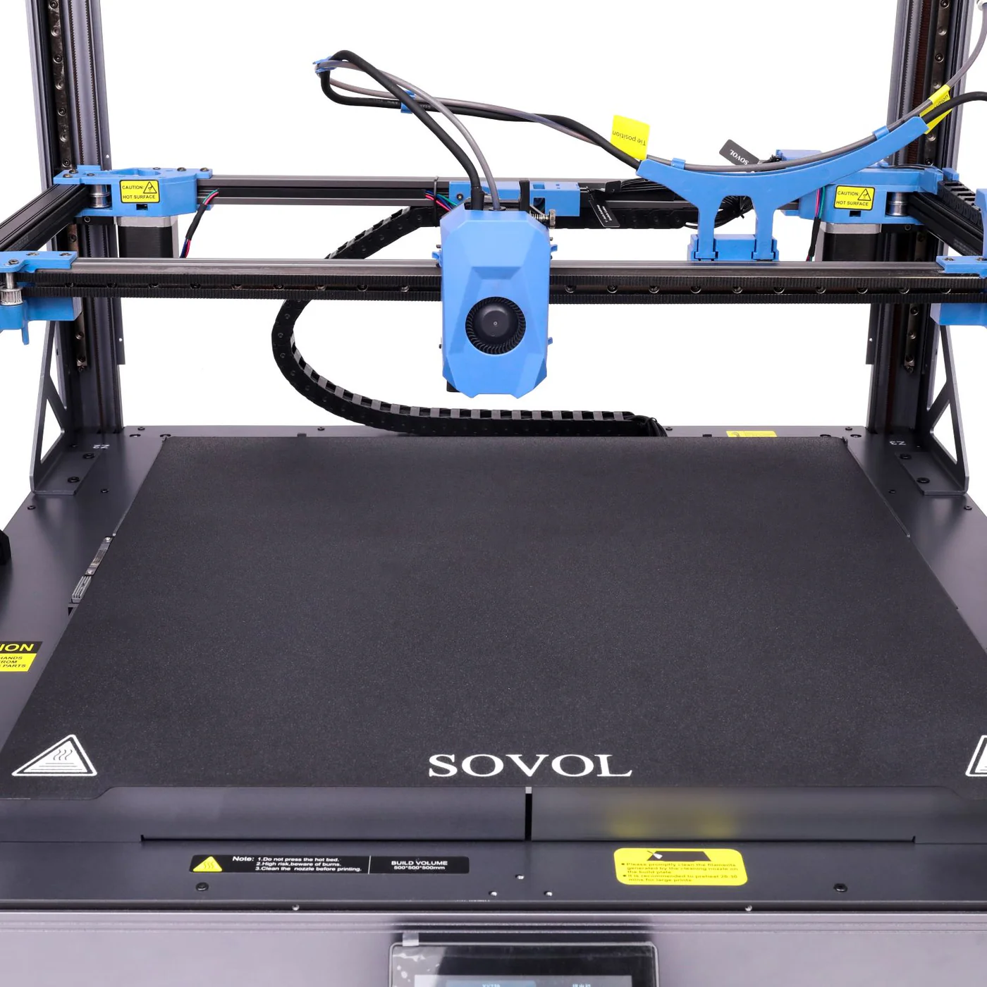 Sovol  SV08 Max    CoreXY Kinematik für ruhigen Lauf, exakte Bewegungen & beste Druckqualität