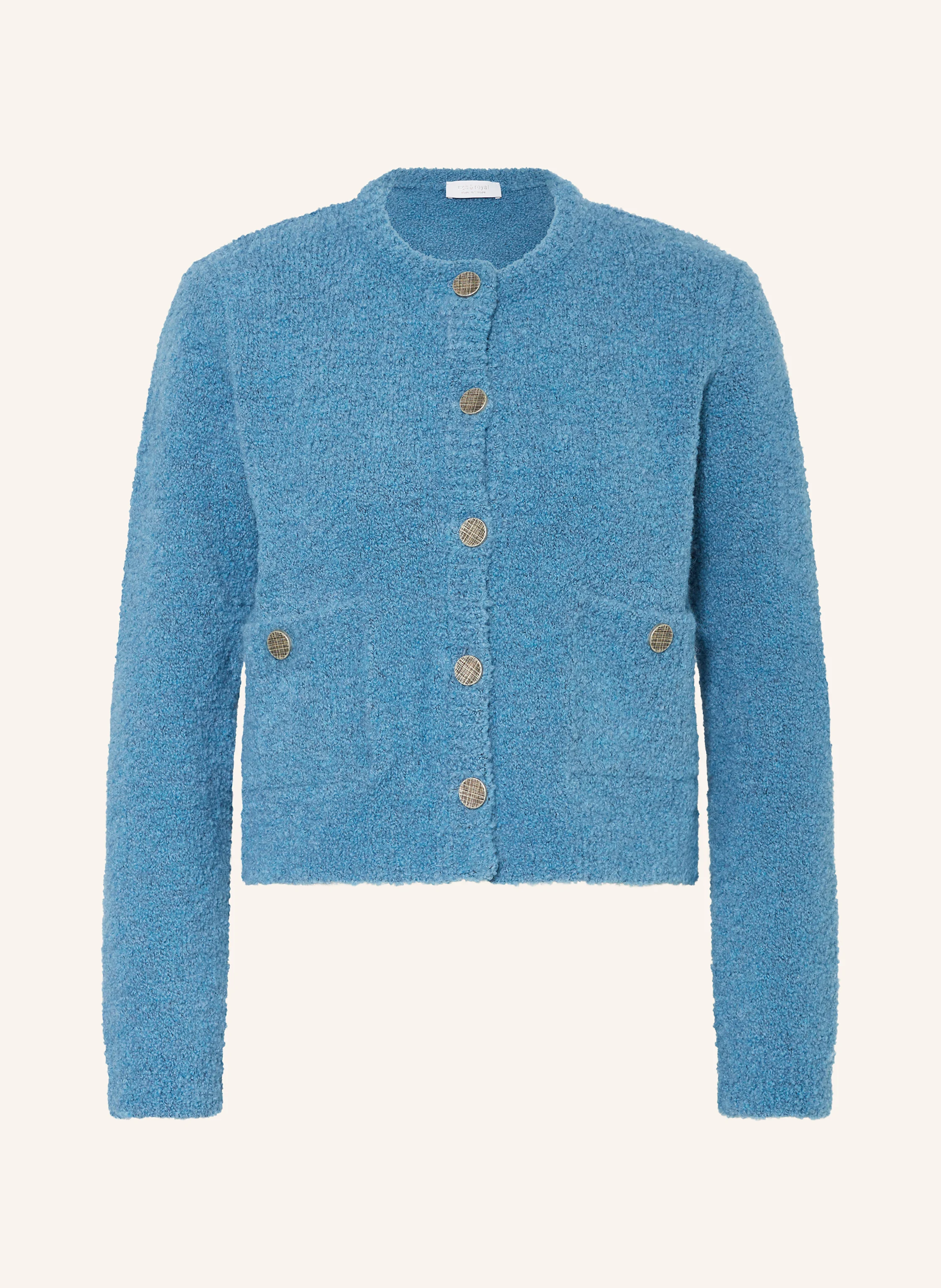 Rich & Royal Strickjacke aus Bouclé