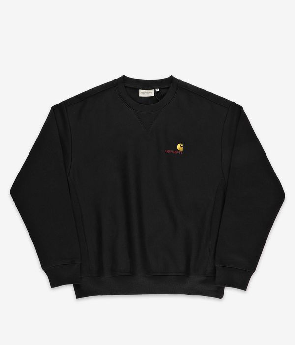 Carhartt WIP American Script Sweatshirt (black)