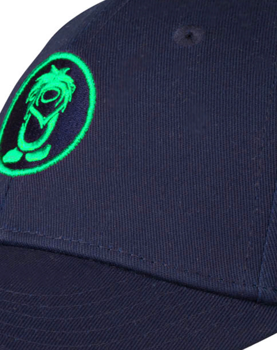 Basecap KROKSAND in navy/pepper green