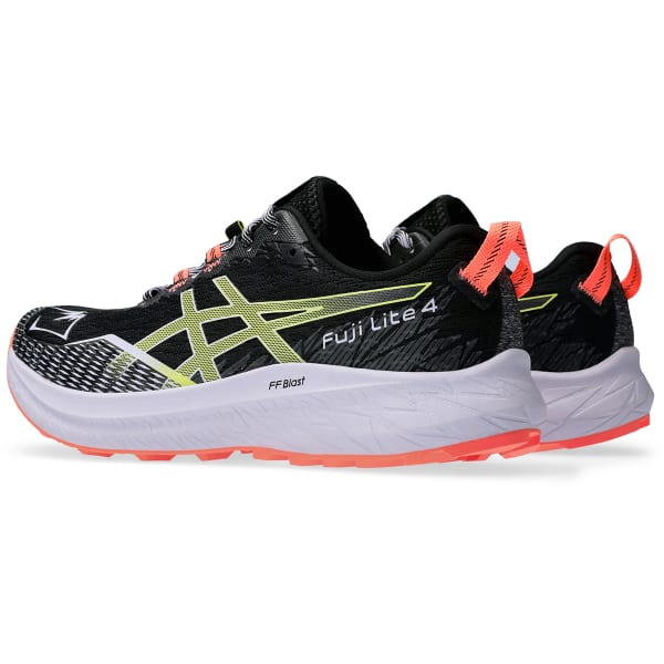 Chaussure trail ASICS FUJI LITE 4 W BLACK/CACTI