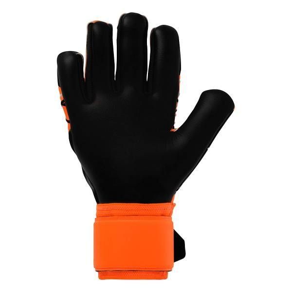 Uhlsport Gants de Gardien Super Resist  HN - Orange Fluo/Blanc/Noir