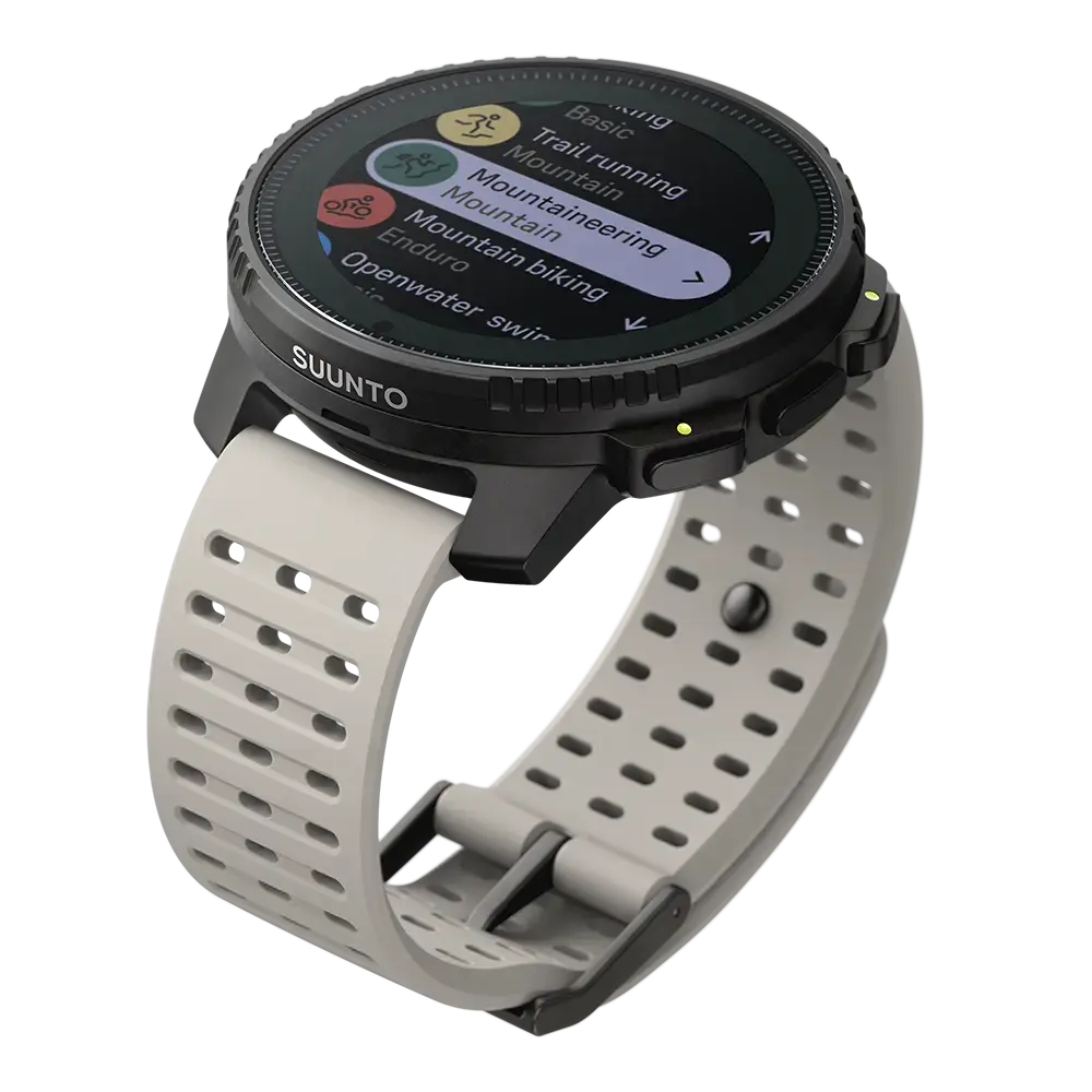 Suunto Vertical Solar Steel GPS Sporthorloge Beige
