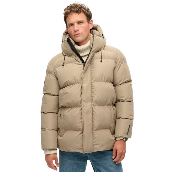Superdry Five Baffle Hooded Sports Puffer Winterjas Heren
