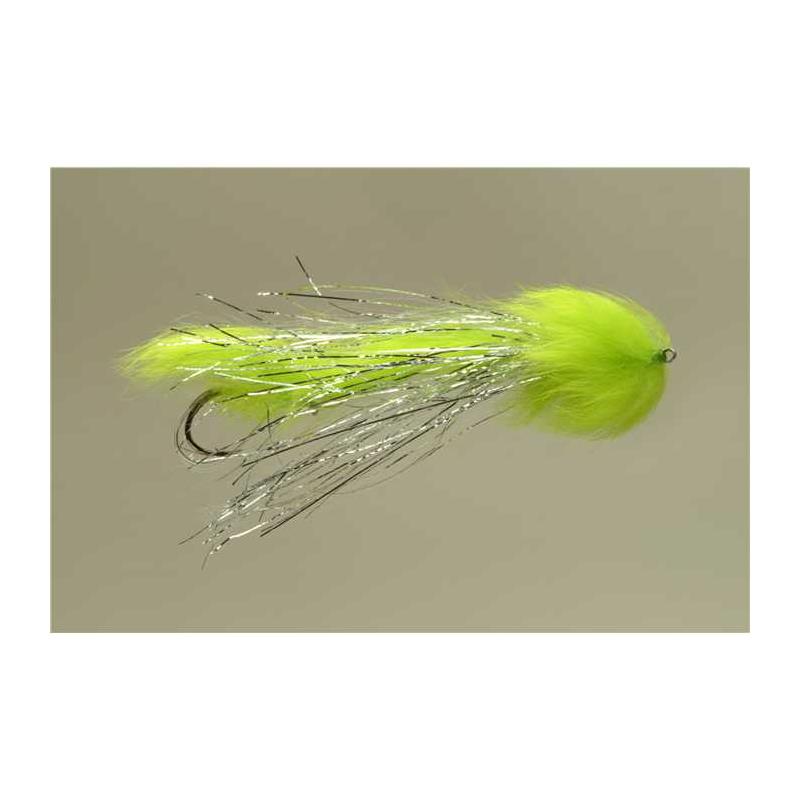 Mouche Spécial Carnassier Tof Articulee Brochet - Chartreuse