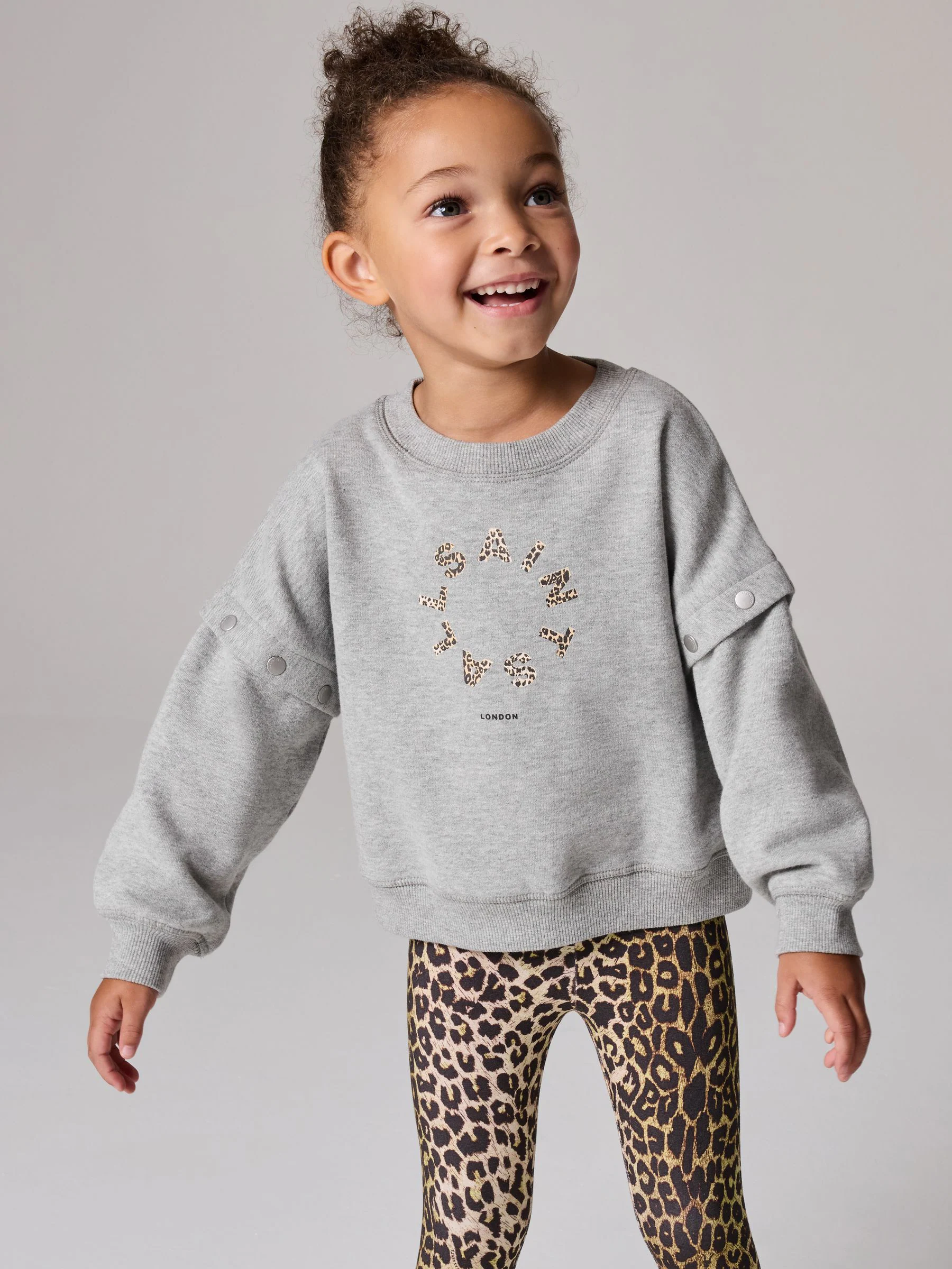 smALLSAINTS Tierra Sweatshirt en Legging Set voor Jongere Meisjes