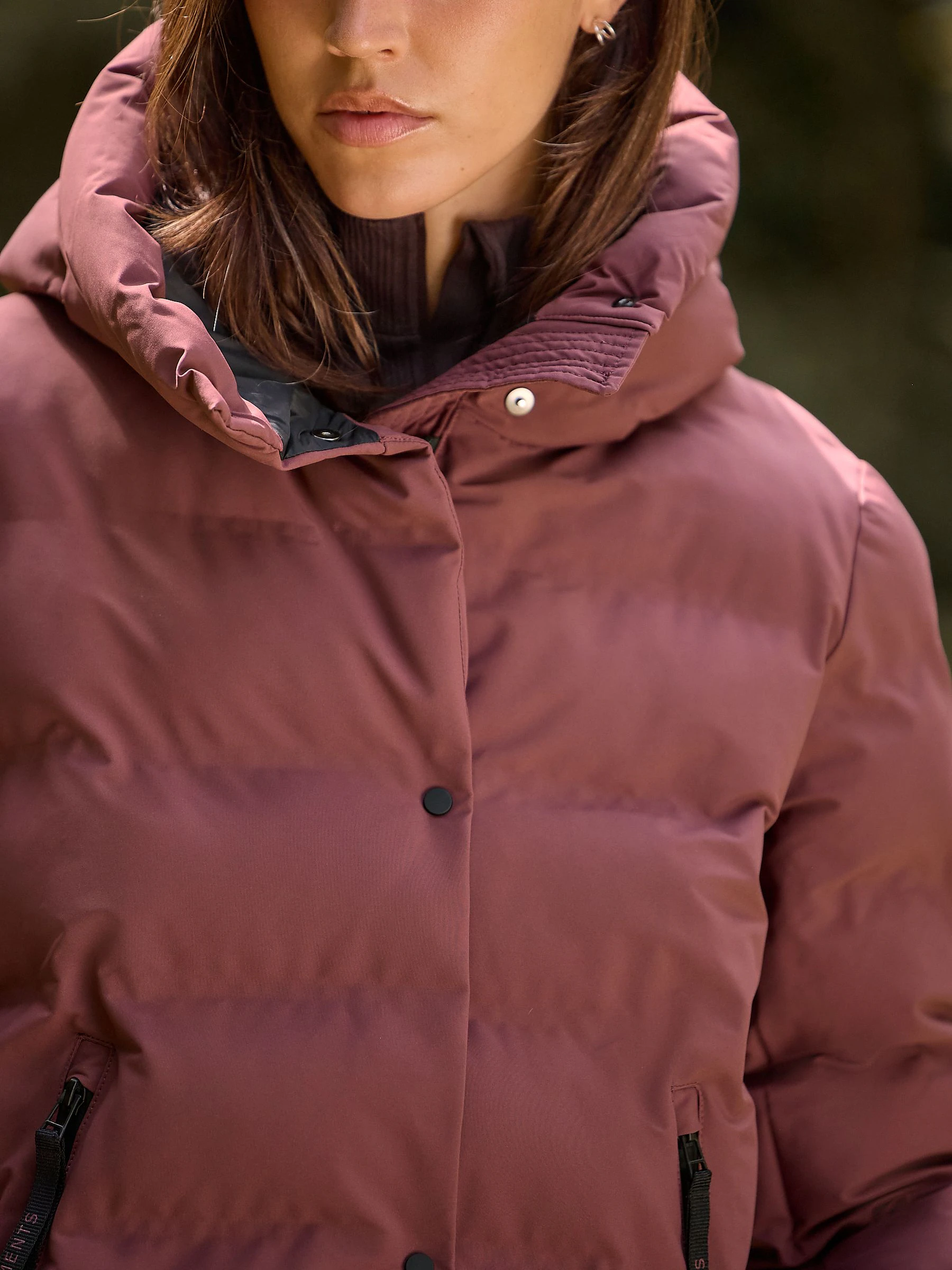 Roze - Element waterdichte gevoerde jas