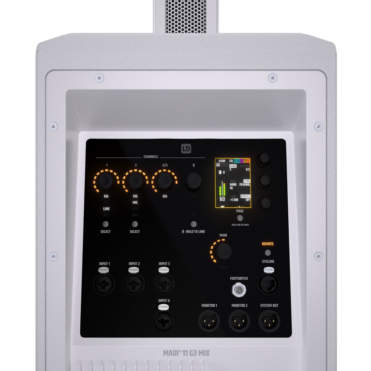 LD Systems MAUI 11 G3 MIX W cardioïde zuilsysteem 1460 Watt