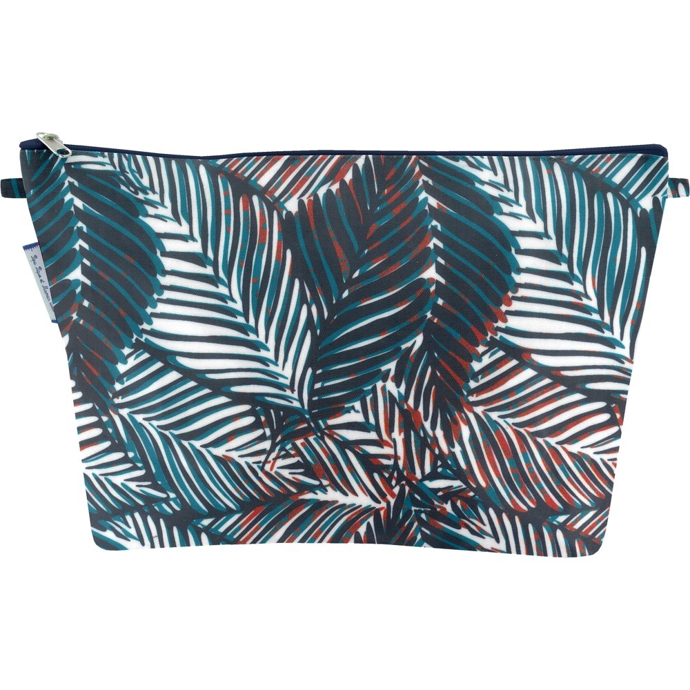 Trousse De Toilette Feuillage Marine