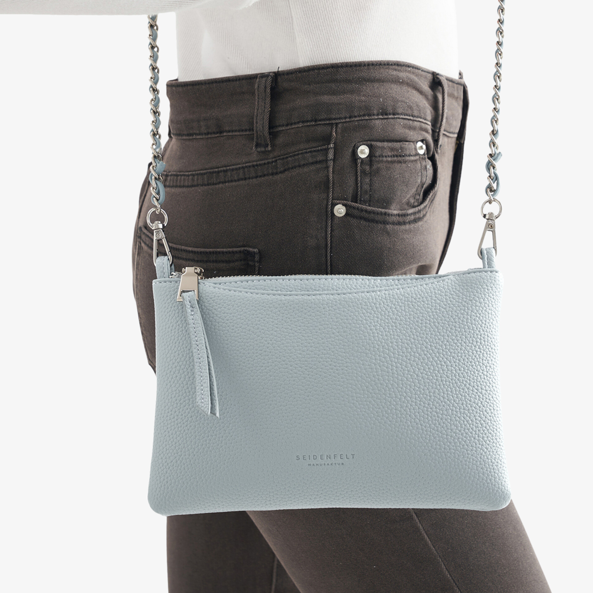 SEIDENFELT Damen Abendtasche