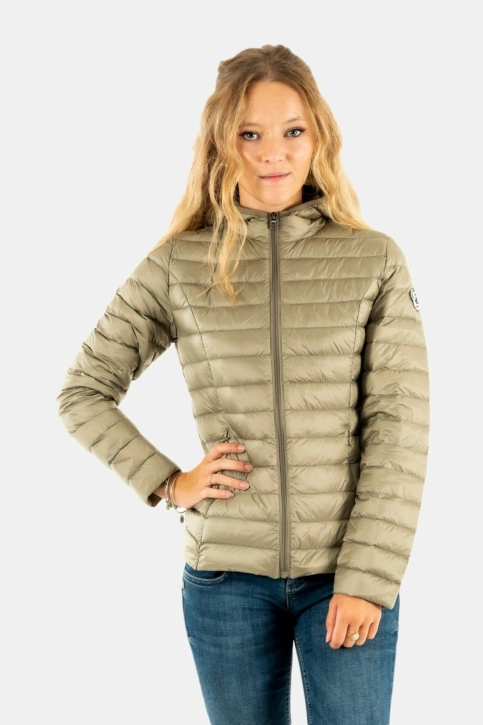 Doudounes jott doudoune cloe ml capuche 807 beige fonce