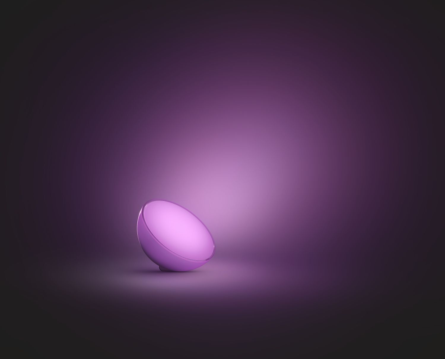 Philips hue GO Tischleuchte - Weiss / B: 15.0 cm x T: 7.9 cm x H: 15.0 cm