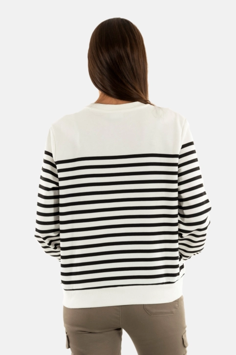 Sweat only allie cloud dancer black + print amour