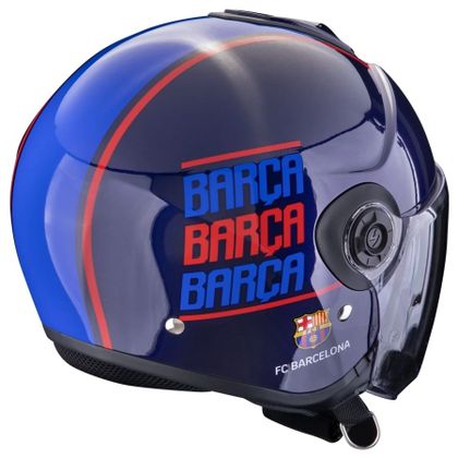 Casque Scorpion Exo EXO-CITY II - FC BARCELONA - Bleu