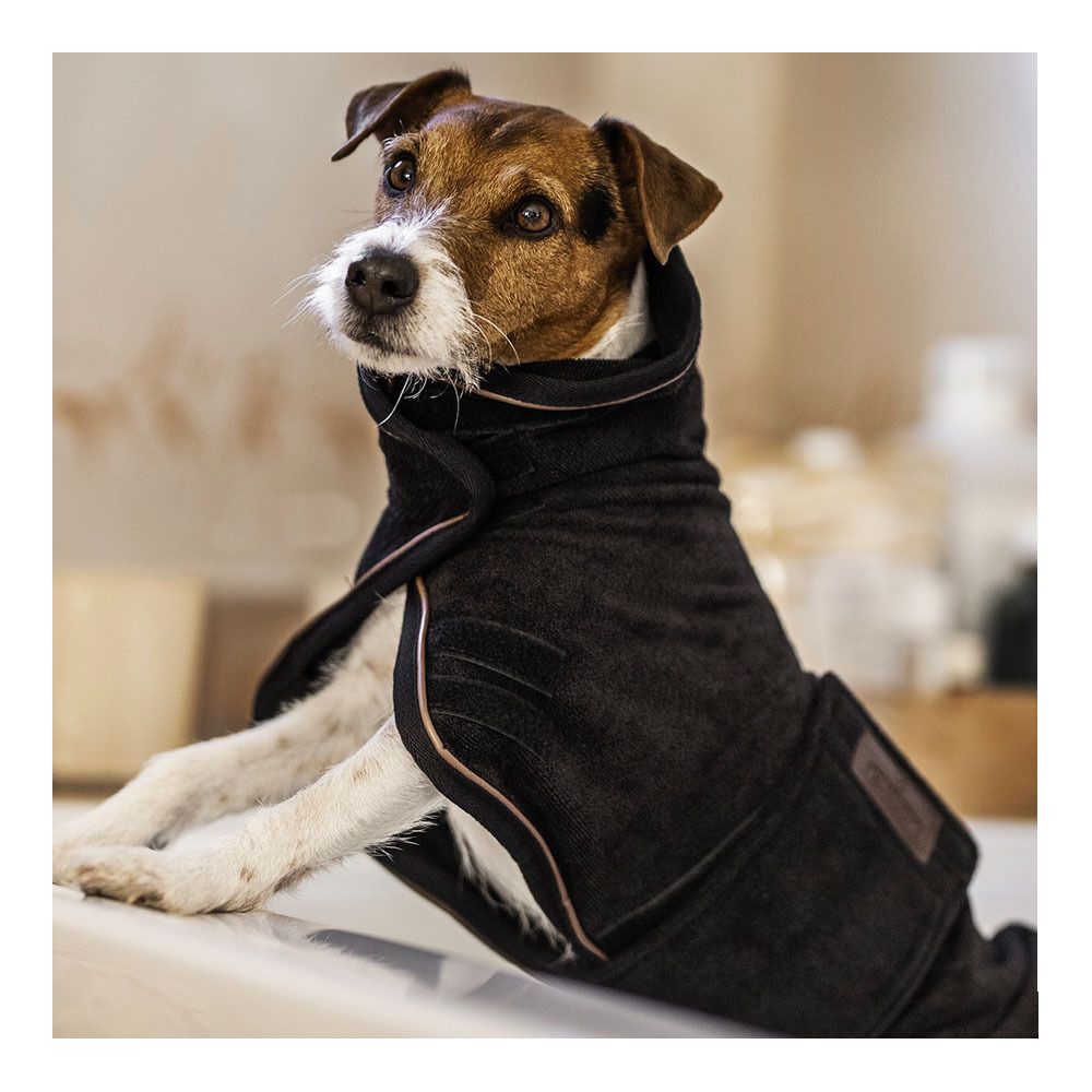 Kentucky 52126 - Manteau-serviette pour chien black