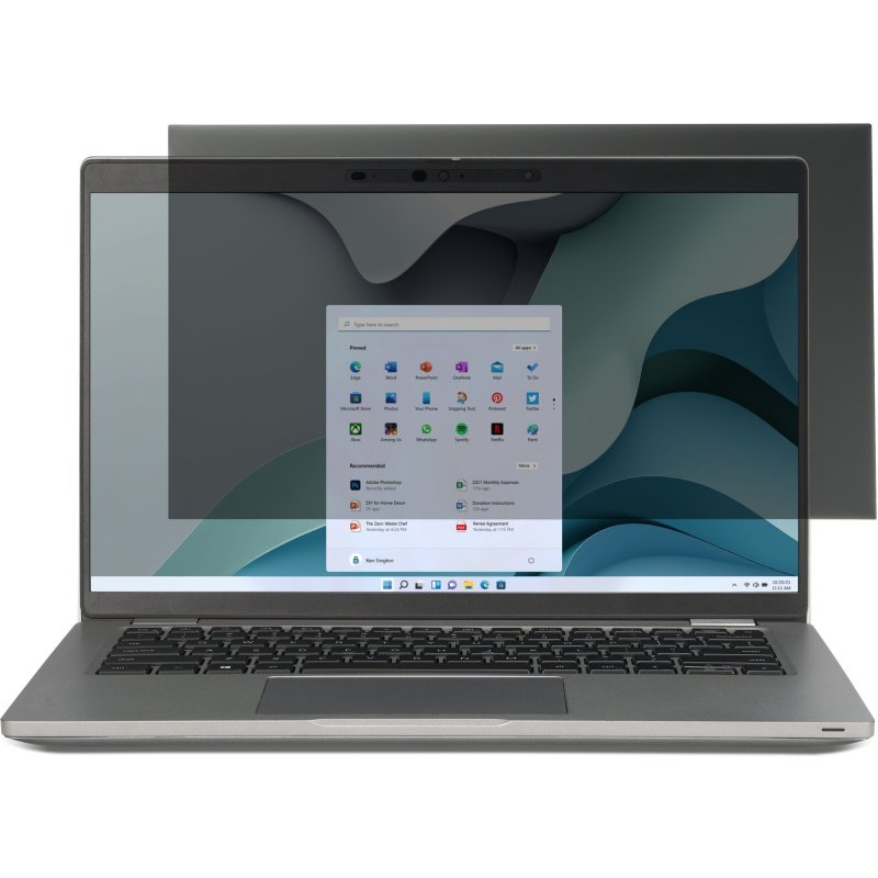 Kensington Filtre de confidentialité EQ pour ordinateurs portables 13,3” 16:9