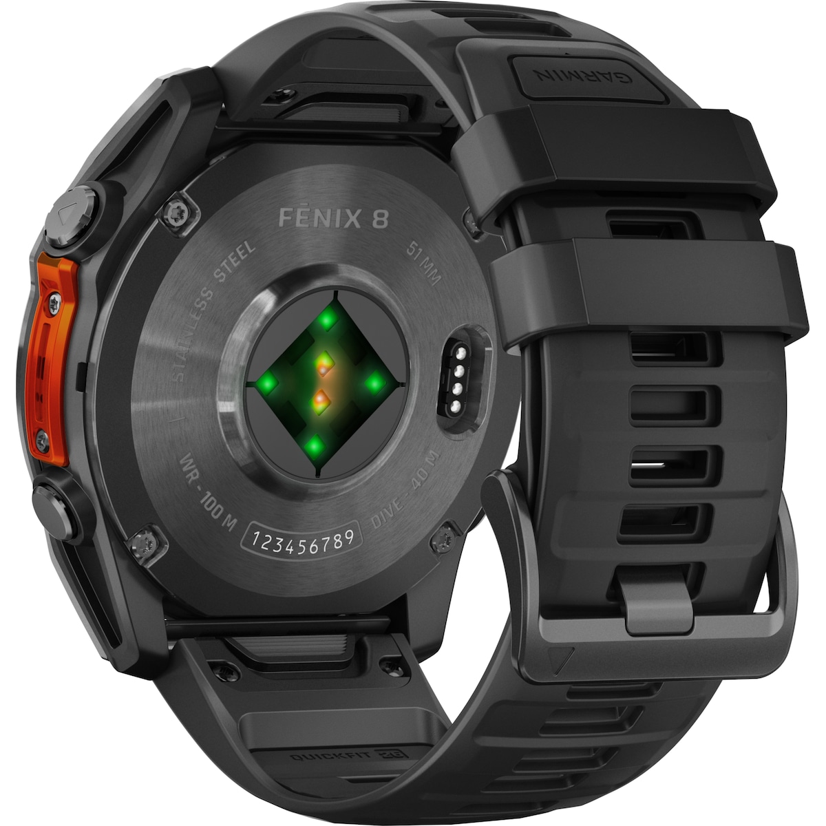 Garmin Fenix 8 smartklokke 51 mm (Slate Gray)