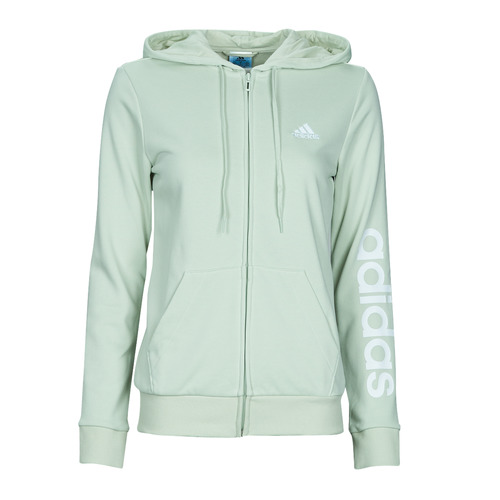 Adidas Sportswear - W LIN FT FZ HD - vert lin