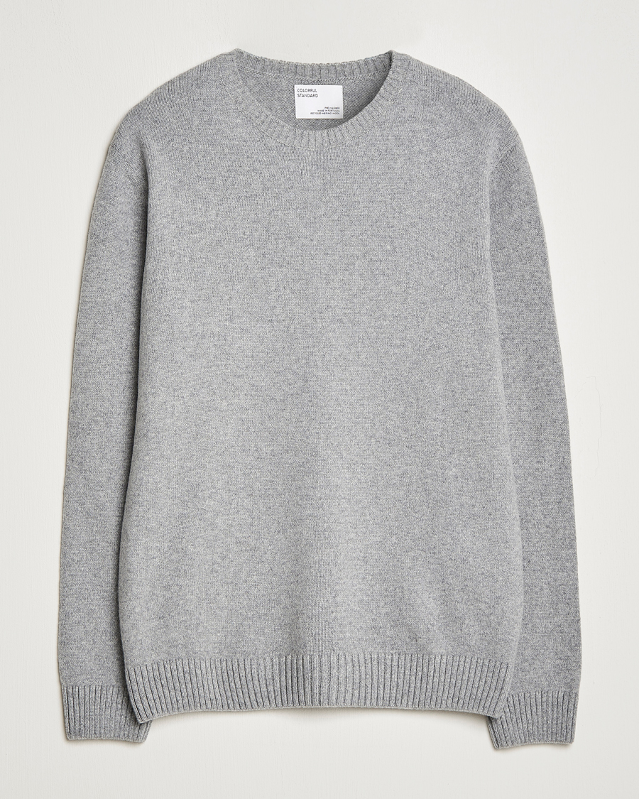 Colorful Standard Classic Merino Wool Crew Neck Heather Grey