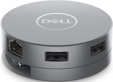 DELL DA305 Bedraad USB 3.2 Gen 2 (3.1 Gen 2) Type-C Zilver