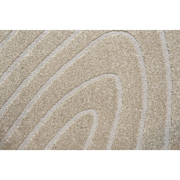 Vloerkleed Trento Organic licht beige 160x230 cm