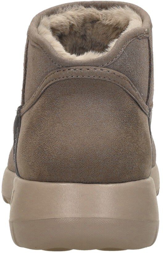 Skechers Enkellaarsjes Plat taupe