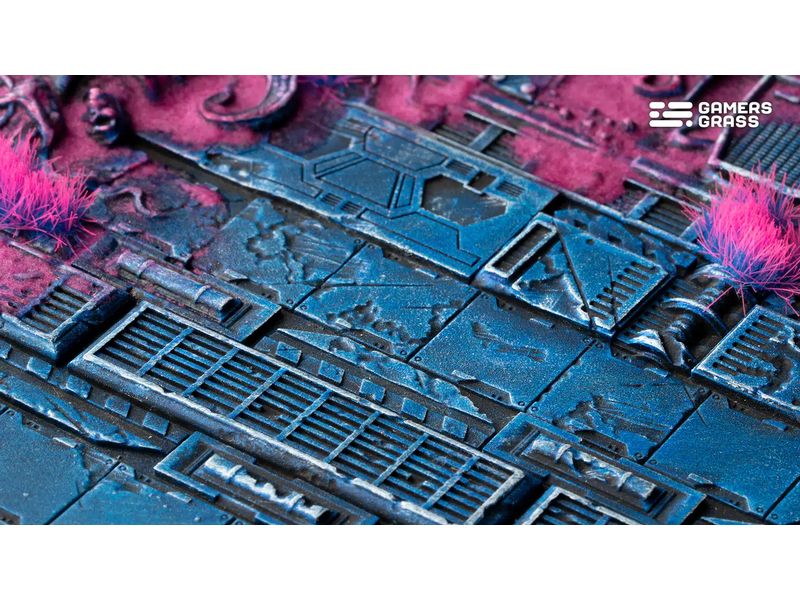 GamersGrass Base Alien Infestation oval 170 mm (x1) Hochwertige Bases für den Miniaturenbau