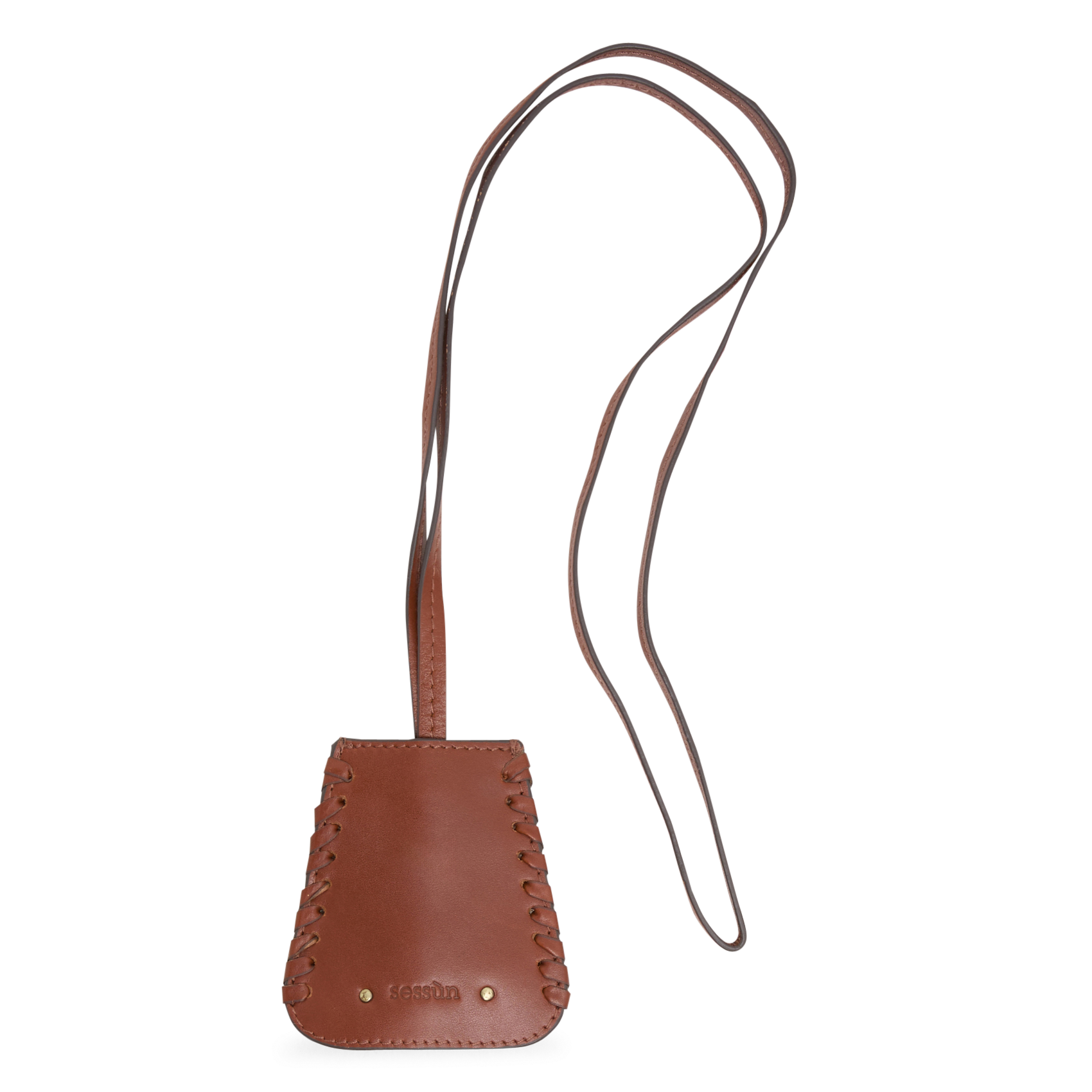 TIKEYS - Porte-clé cuir | Marron