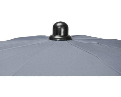 Soluna parasol Ø 180 cm grijs
