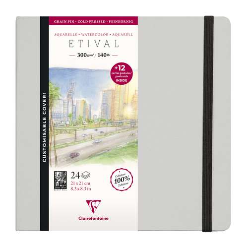 Clairefontaine Etival Aquarellbuch