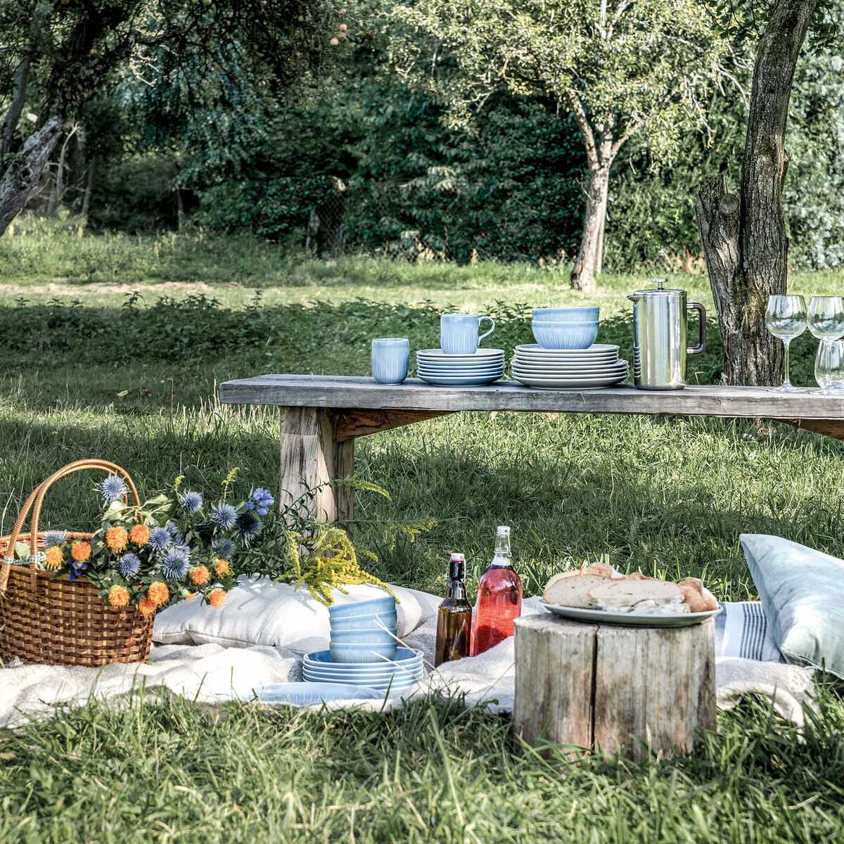 Rosenthal Joyn dyp tallerken 23 cm, denim blå