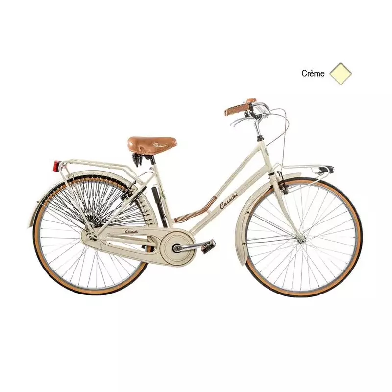 Vélo CASADEI retro 26 femme 1v h46 creme