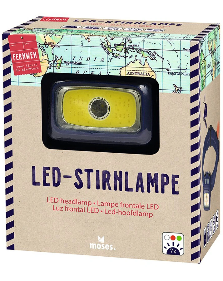 LED-Stirnlampe FERNWEH